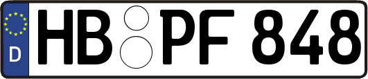 HB-PF848