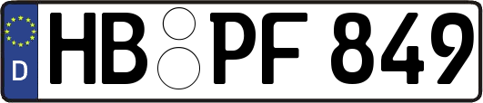 HB-PF849