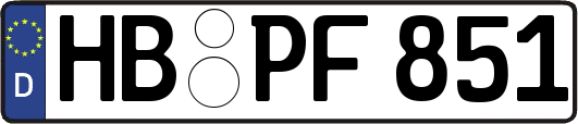 HB-PF851