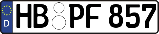 HB-PF857