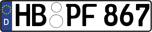 HB-PF867