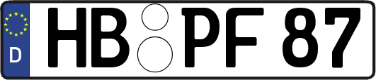 HB-PF87