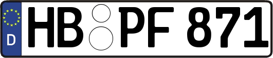 HB-PF871