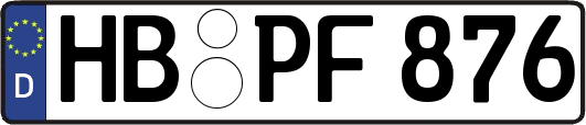 HB-PF876