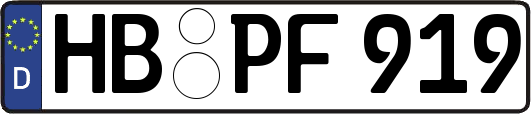 HB-PF919