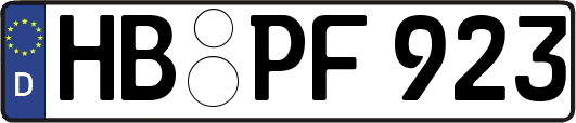 HB-PF923