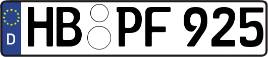 HB-PF925