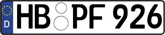 HB-PF926