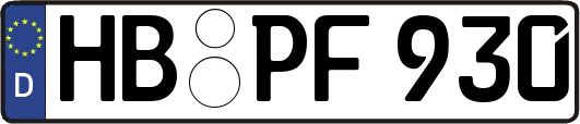 HB-PF930
