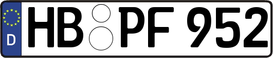 HB-PF952