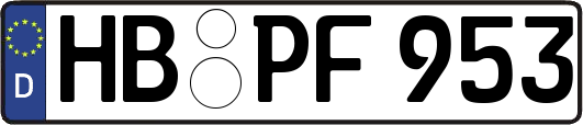 HB-PF953