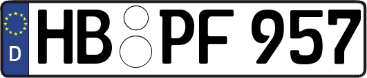 HB-PF957