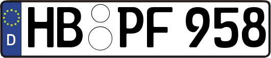 HB-PF958