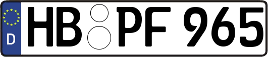 HB-PF965