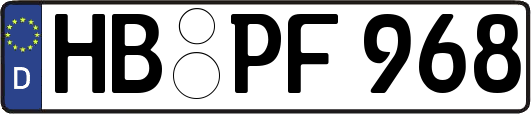 HB-PF968