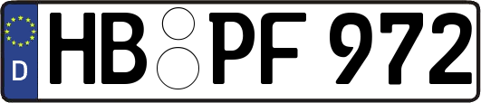 HB-PF972