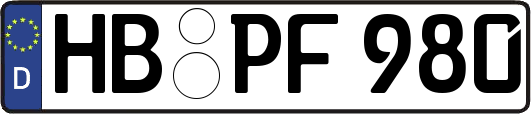 HB-PF980