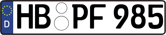 HB-PF985