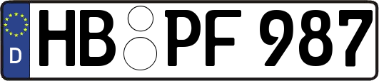HB-PF987