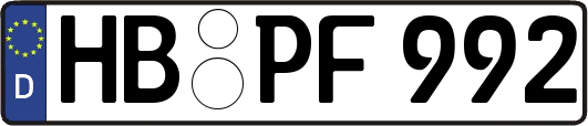 HB-PF992