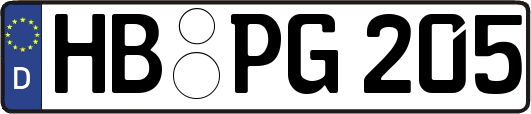 HB-PG205