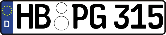 HB-PG315