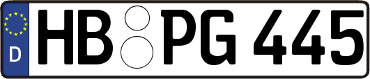 HB-PG445