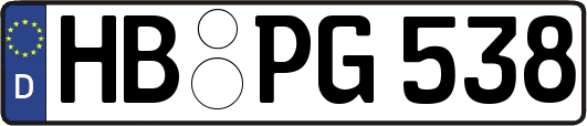 HB-PG538
