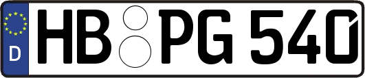 HB-PG540