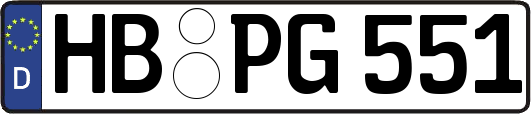 HB-PG551