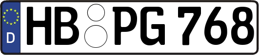 HB-PG768