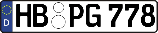 HB-PG778