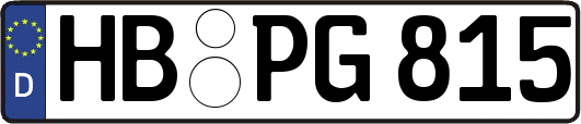 HB-PG815