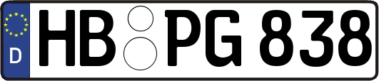 HB-PG838