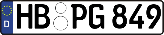 HB-PG849