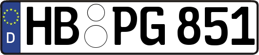 HB-PG851