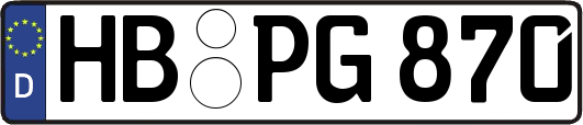 HB-PG870