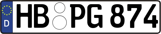 HB-PG874