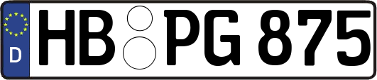 HB-PG875