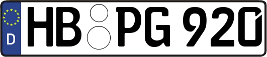 HB-PG920