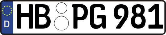 HB-PG981