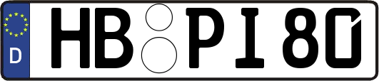 HB-PI80