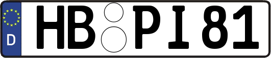 HB-PI81
