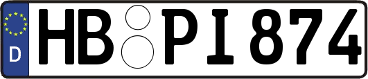 HB-PI874