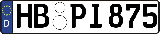 HB-PI875
