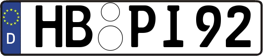 HB-PI92
