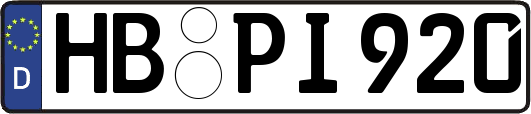 HB-PI920