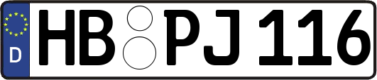 HB-PJ116