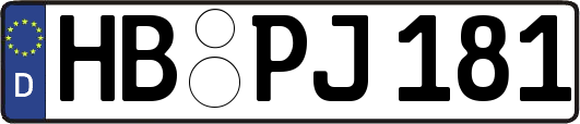 HB-PJ181