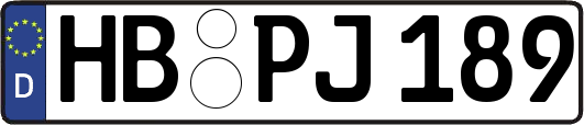 HB-PJ189
